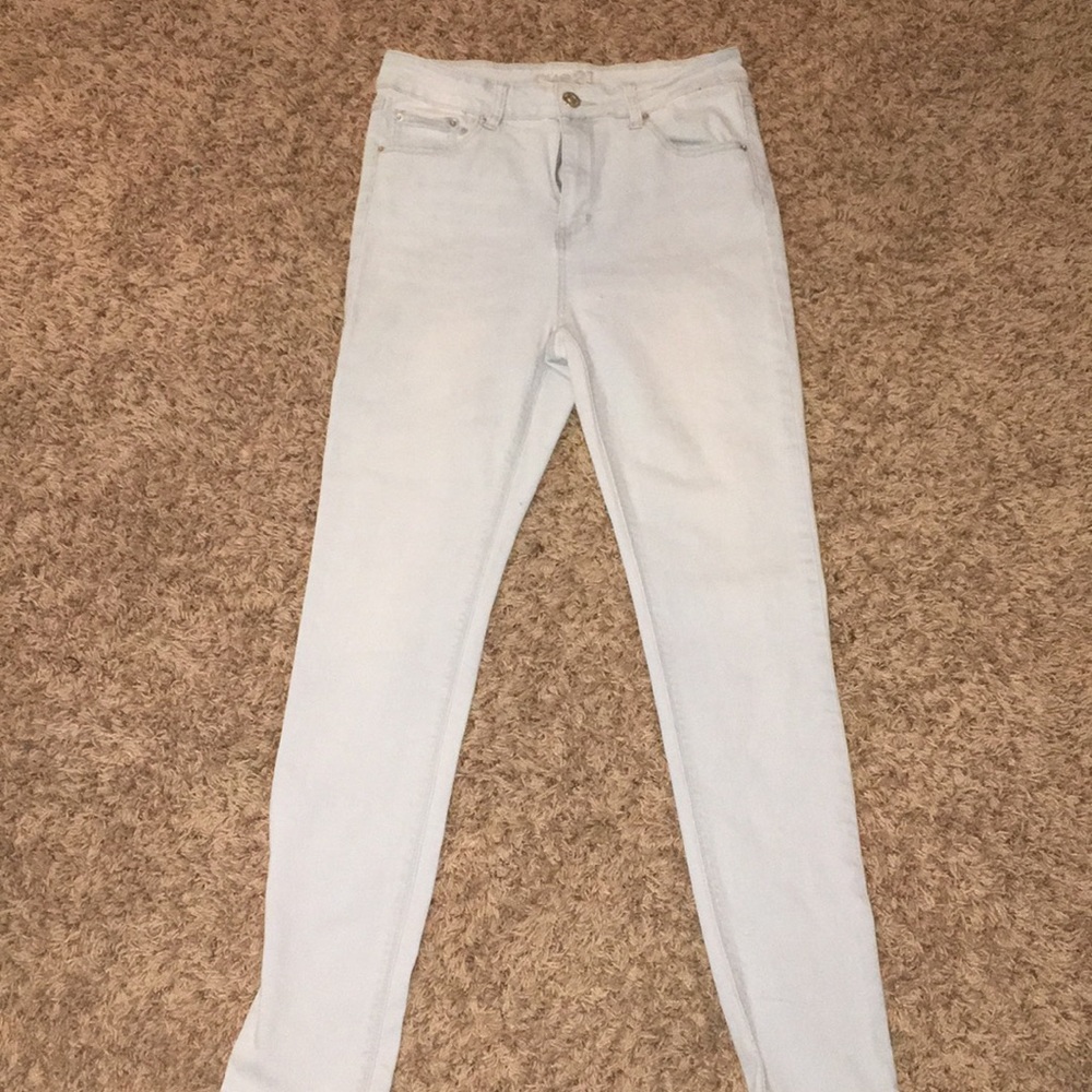 Light blue jeans